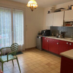 Fully equipped family kitchen in a host family home in Eybens near Grenoble.